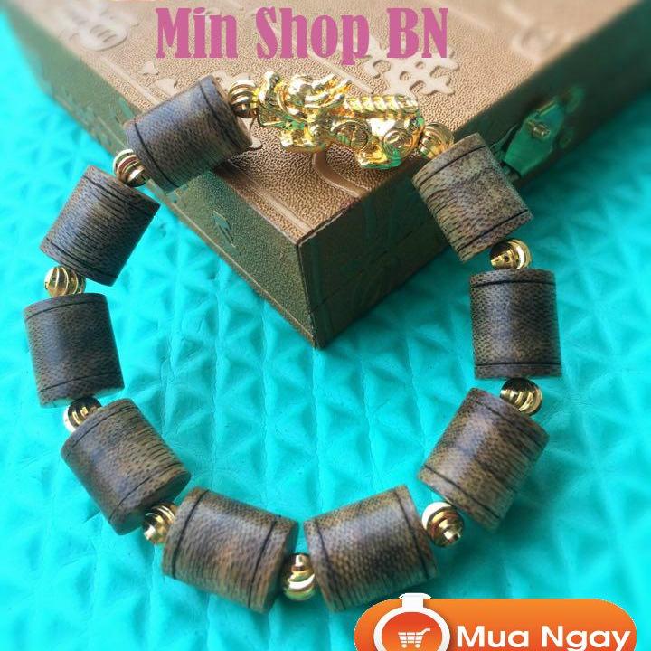 [ 12 LY ] VÒNG TAY TRẦM HƯƠNG TỰ NHIÊN MIX TỲ HƯU CAO CẤP ĐEM LẠI MAY MẮN - TÀI LỘC