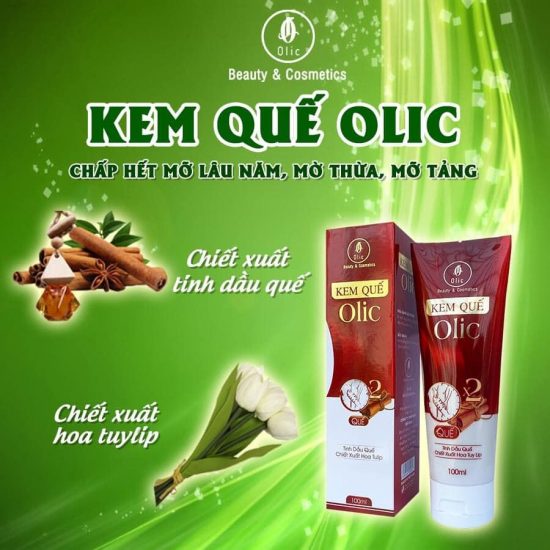 Gel tan mỡ olic quế chính hãng