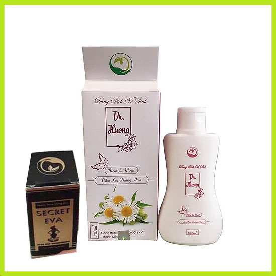 Dung dịch vệ sinh phụ nữ Dr Hương Thanh Mộc Hương tặng nước hoa