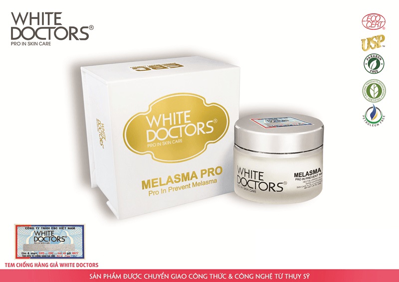 Kem chữa nám thể nặng white doctors