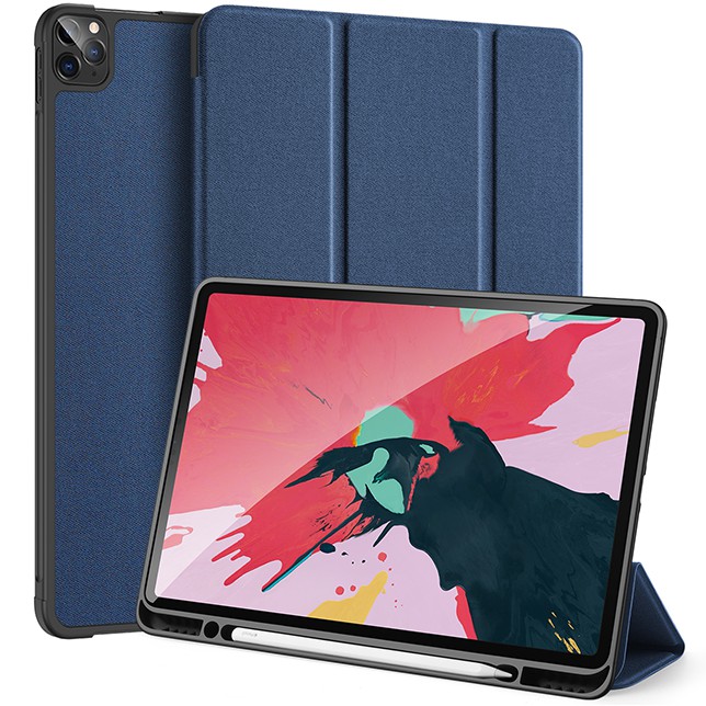Bao da DUX DUCIS DOMO Series dành cho iPad Pro 11 / iPad Pro 12.9 ( 2018 ) / iPad Pro 12.9 ( 2020 ) Có Khay Đựng Bút