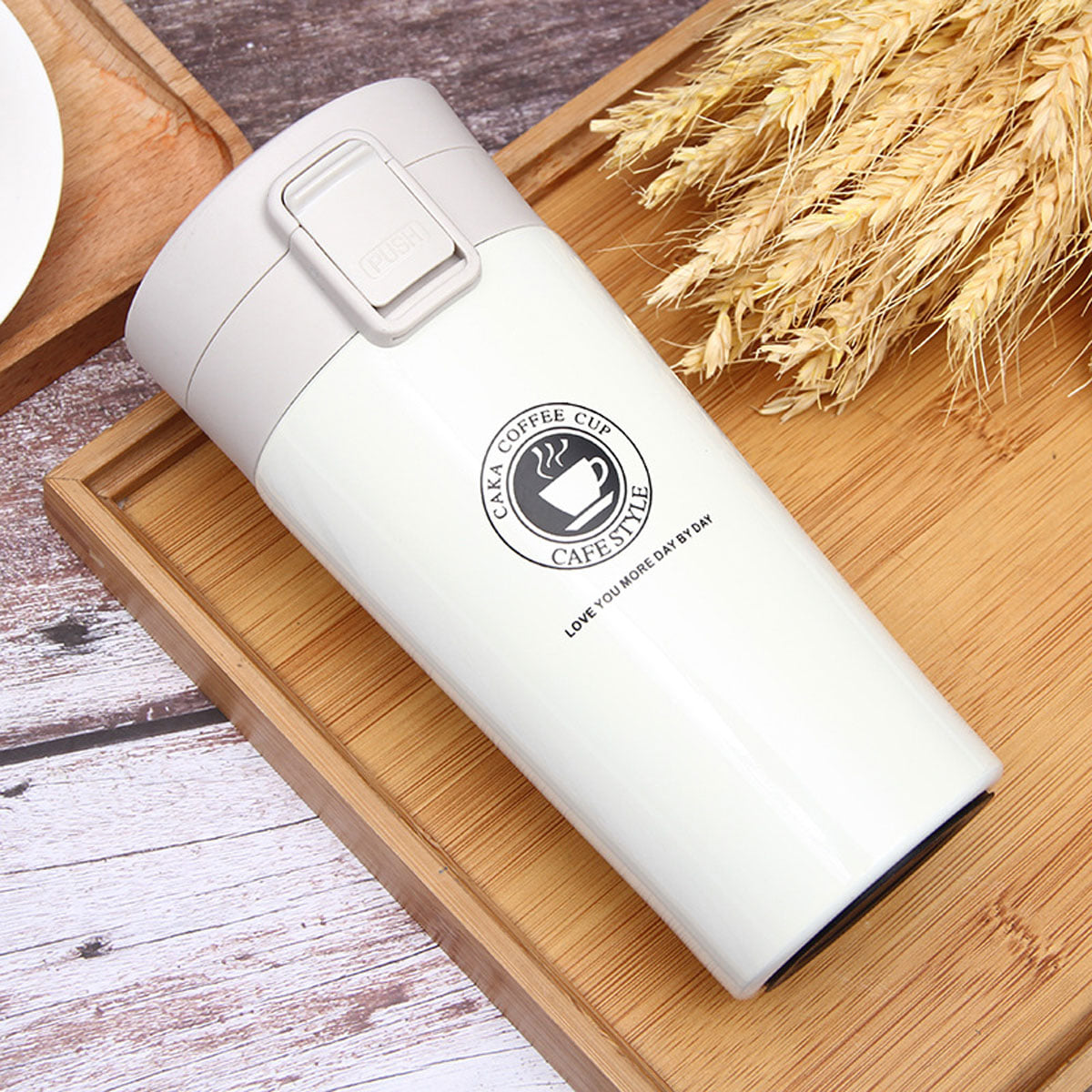 Bình giữ nhiệt nắp bật đựng cà phê