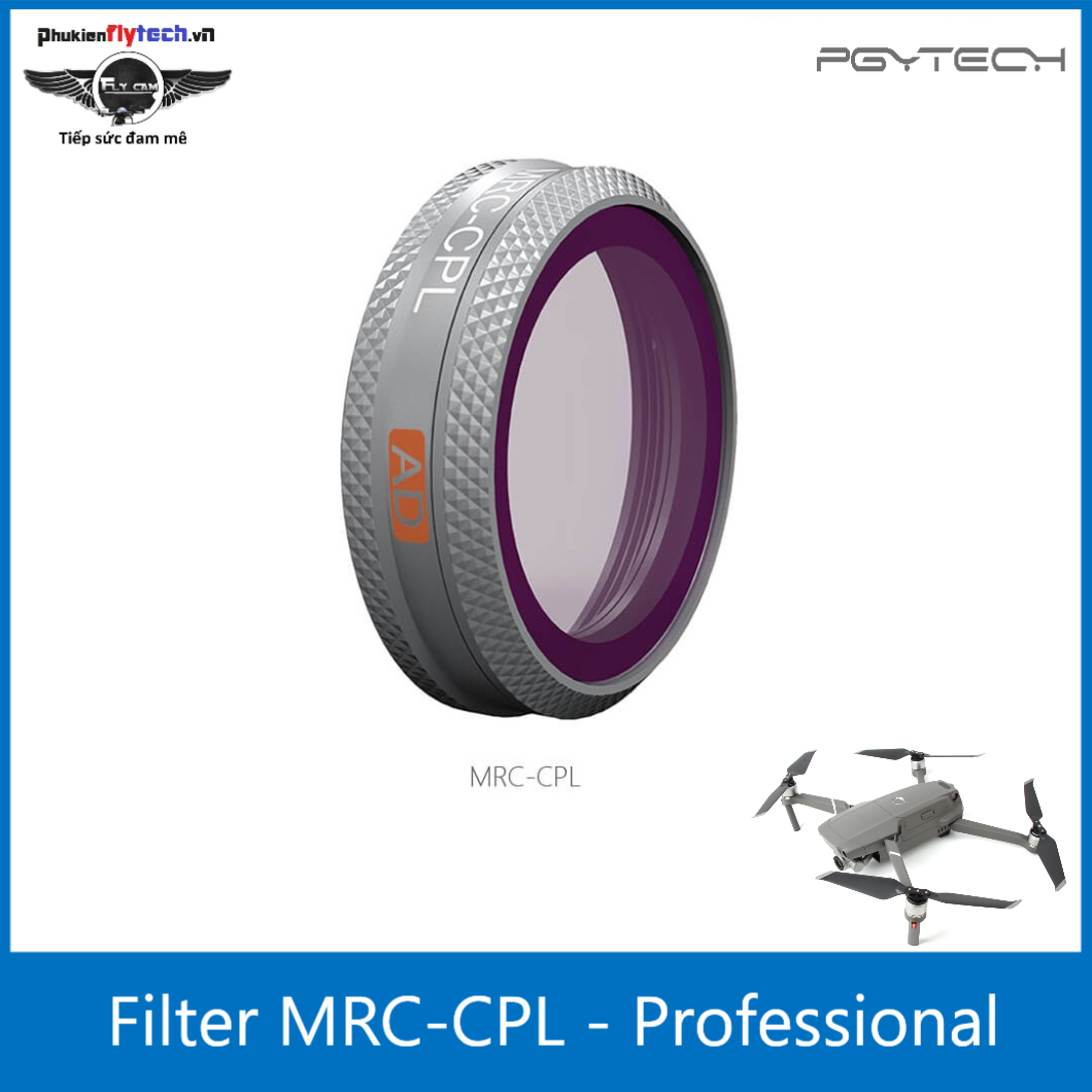 Lens filter mrc-cpl mavic 2 zoom professional– pgytech - mrc-cpl filter mavic 2 zoom – pgytech - hàng chính hãng - giúp cải thiện màu ảnh - đem lại những bức ảnh, thước phim đẹp thỏa mãn đam mê.