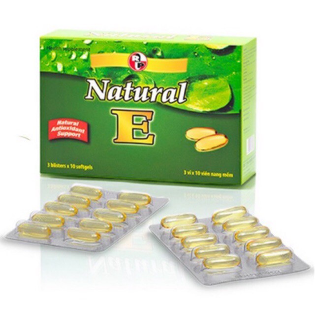 Chống lão hóa chống oxi hóa làm đẹp da NATURAL E 400_Robinson Pharma USA Hộp 30 viên.,  đa dạng sản phẩm, cam kết hàng như hình, chất lượng đảm bảo, an toàn