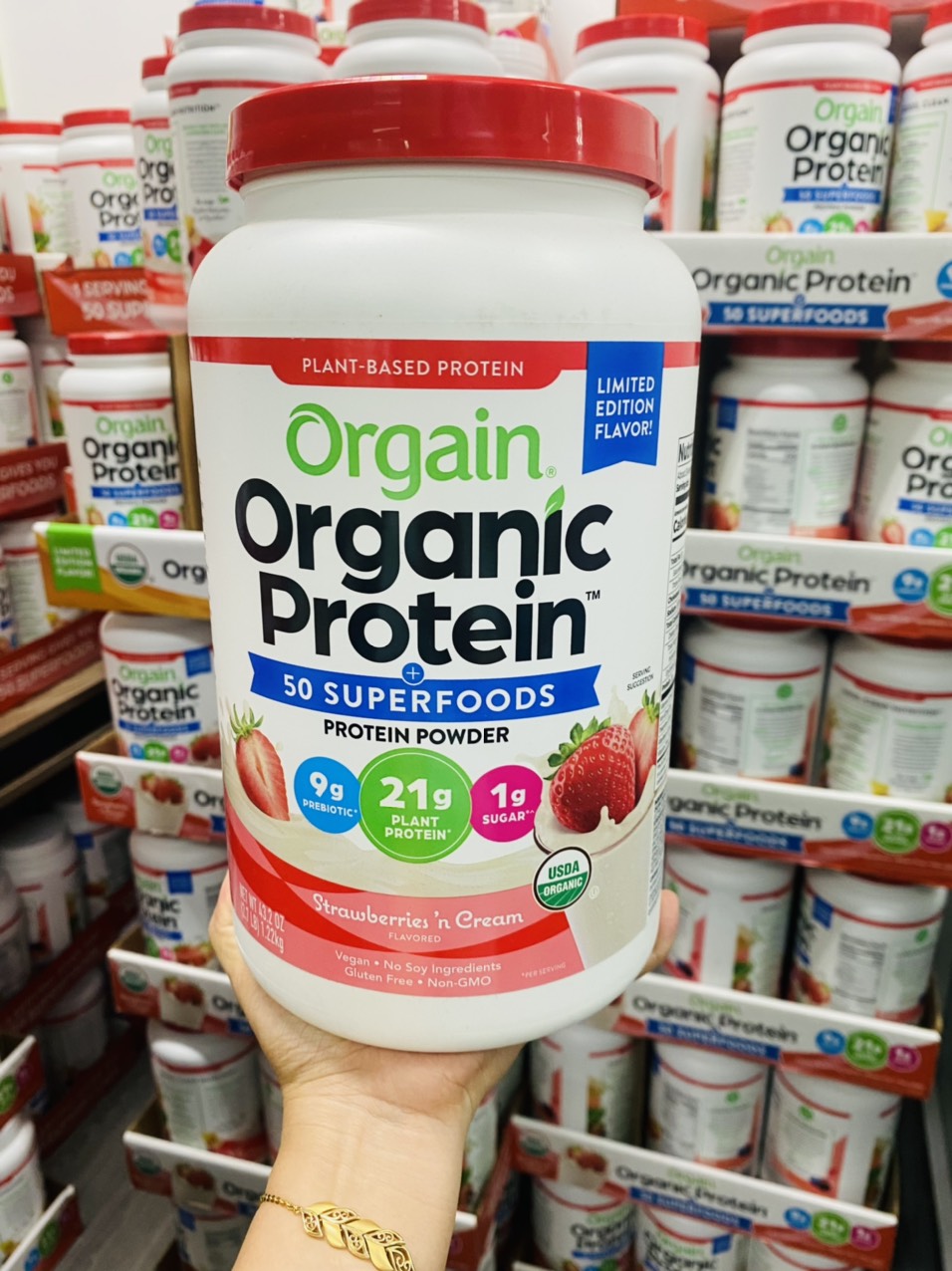 Bột Orgain Organic Protein & Superfoods - Mỹ