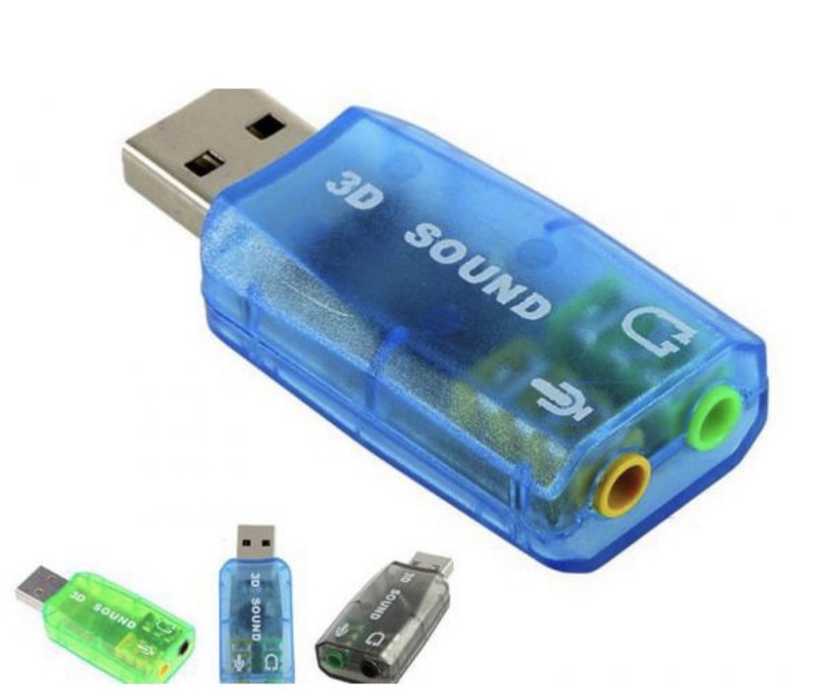 Usb sound 5.1 3d chuyển usb qua loa