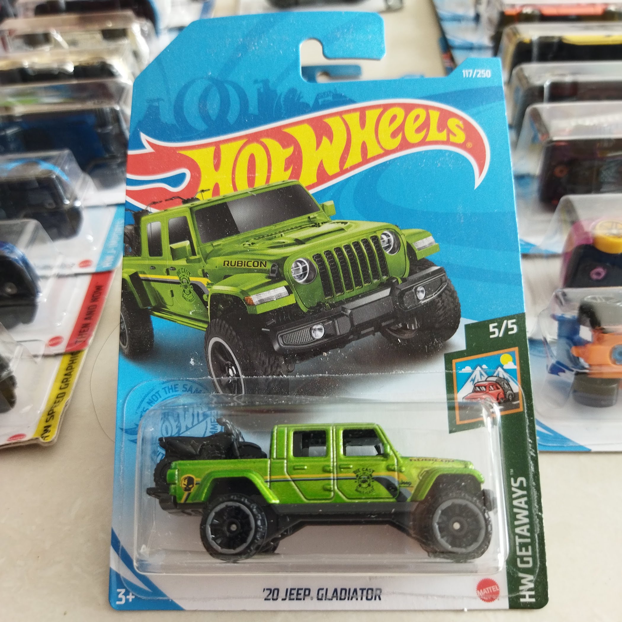 Xe mô hình chính hãng hotwheels - 20 jeep gladiator
