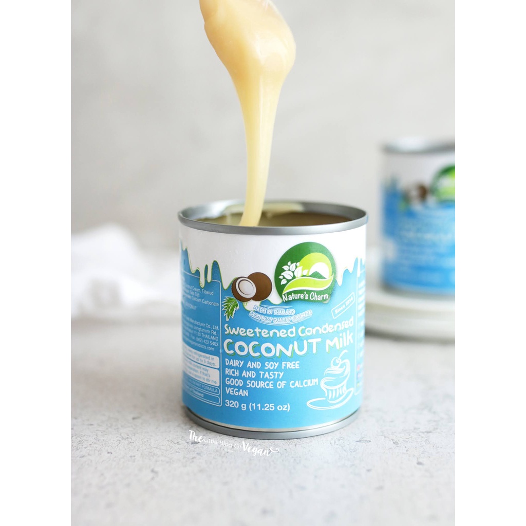 Nature's Charm - Vegan Condensed Milk from Coconut and Oats - 320Gr - 4