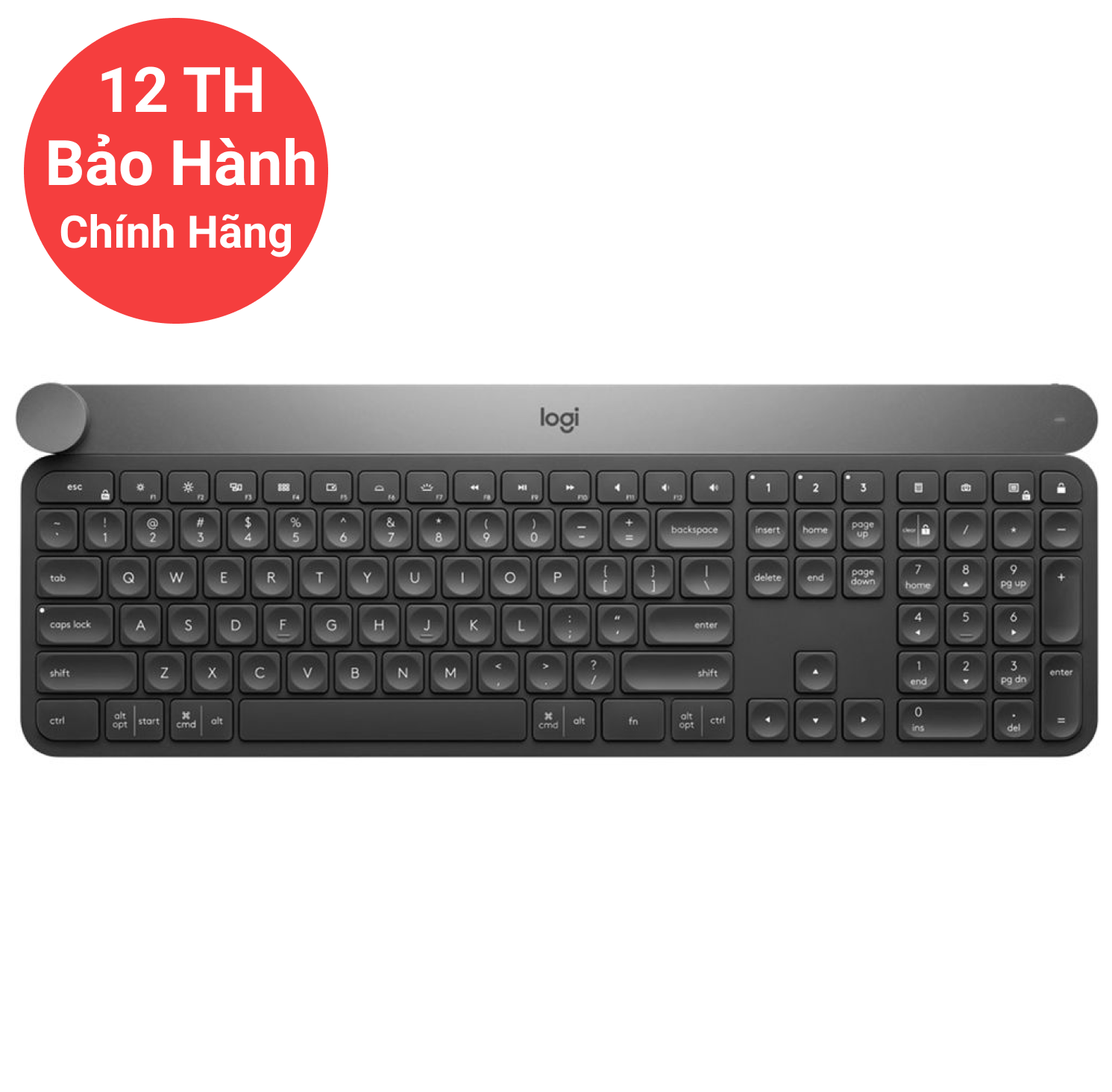 [Trả góp 0%]Bàn Phím Không Dây Logitech Craft Wireless Keyboard
