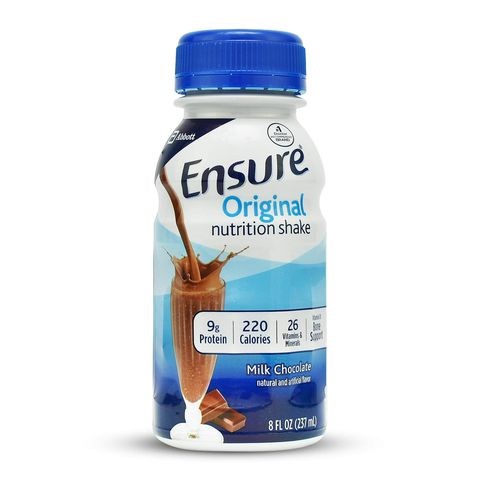 Chai Sữa Ensure Nước Hương Chocolate 237ml – Mỹ 05/2021