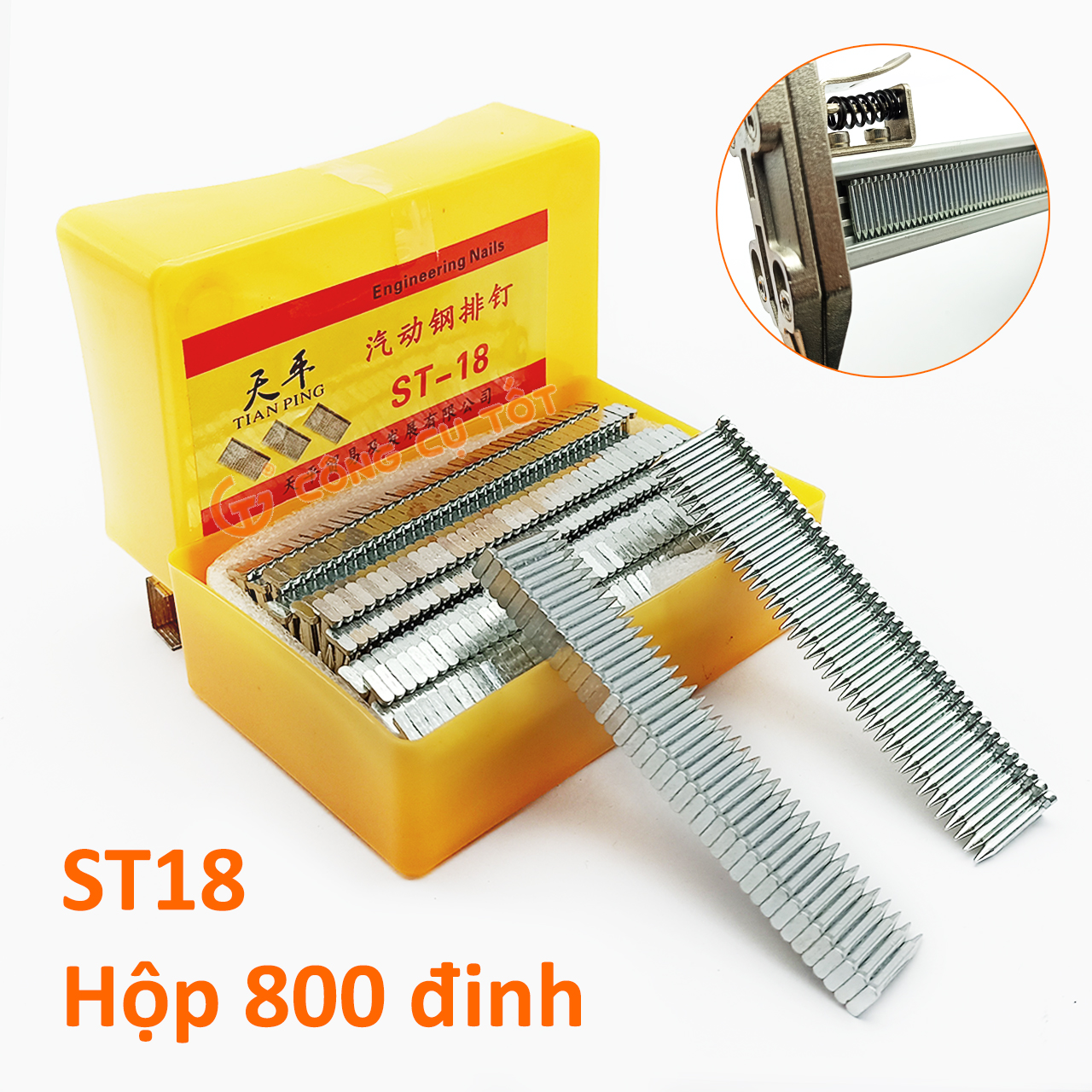 Hộp đinh bê tông ST18 ST25 ST32