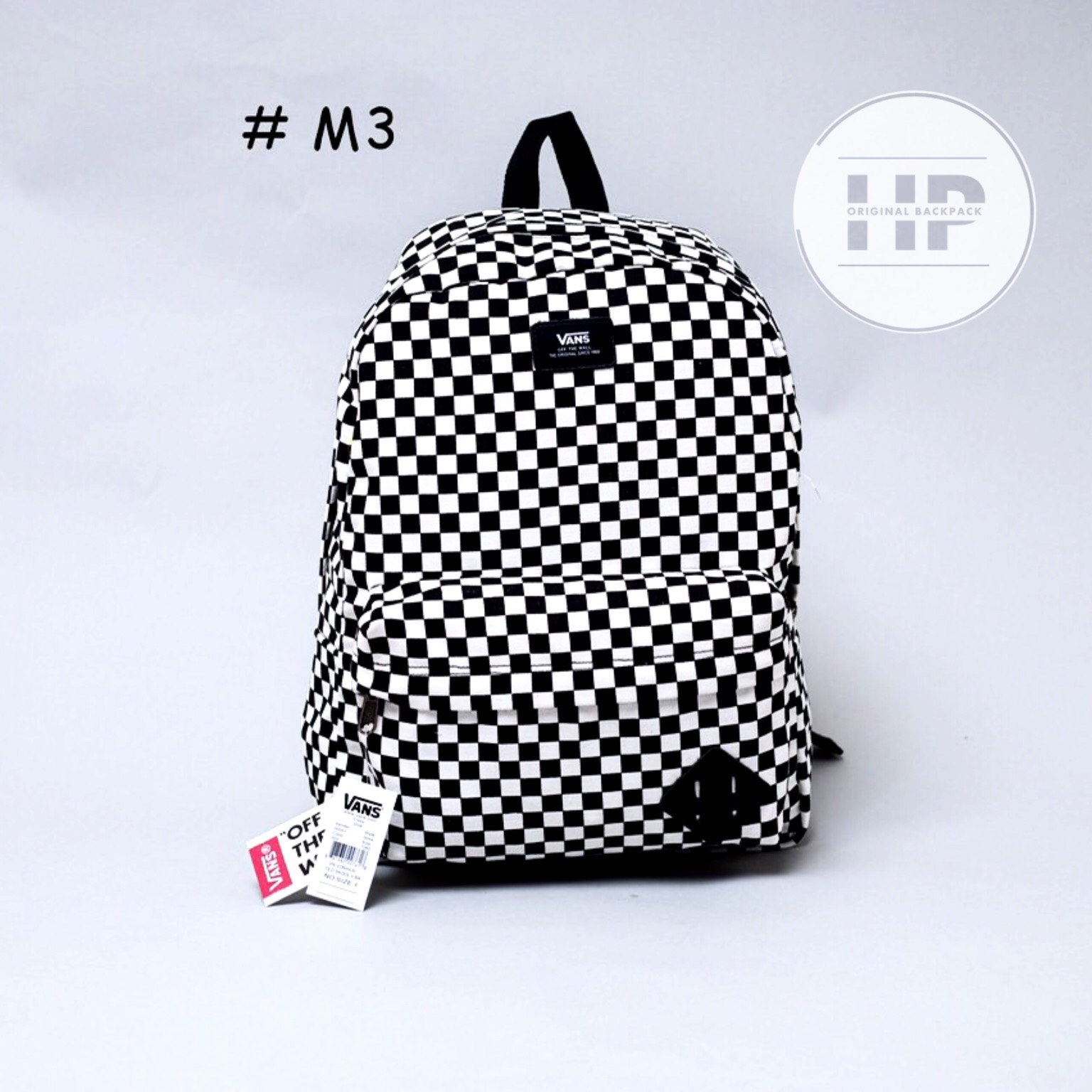 [ẢNH THẬT] Balo V.A.N.S Old Skool Black/White Checkerboard (1) Backpack l Auth xuất xưởng - SB1101A