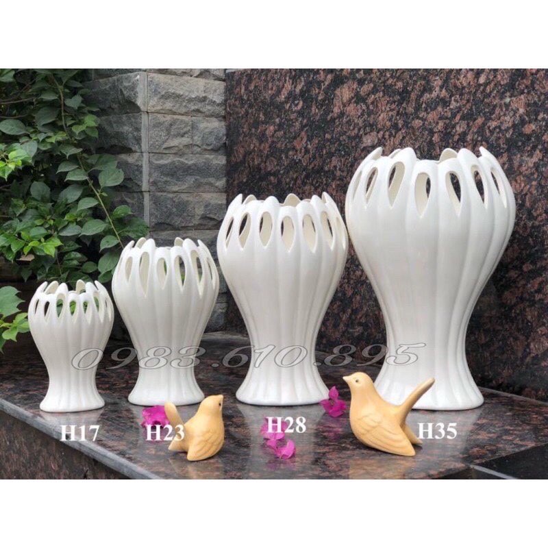 Lọ Hoa Bàn Tay Phật - Gốm Sứ Bát Tràng