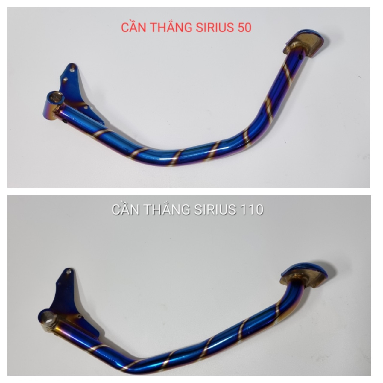 [ CẦN THẮNG] Cần thắng titan xoắn xe SIRIUS 110 và 50 ( SL: 1 cái. A/E chọn loại xe trên đơn hàng. Không dùng cho xe SIRIUS Fi).