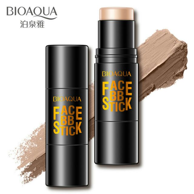 [GIẢM 5% ĐƠN 129K][HCM]Kem Nền Bb Stick Kết Hợp Cọ Trang Điểm Nét Mịn Dạng Thỏi 2 In 1 Bioaqua