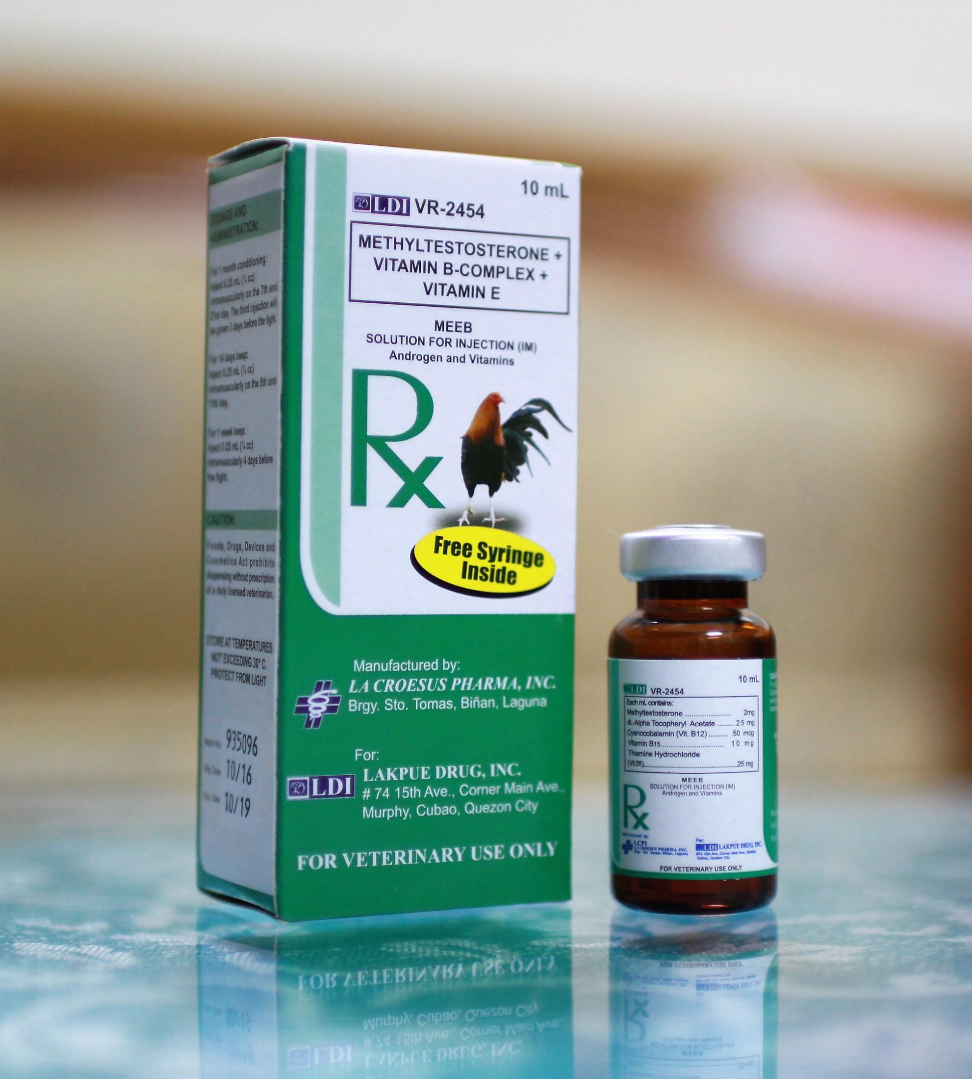 [HCM]Thuốc Bổ Gà - Meeb - Chai 10ml