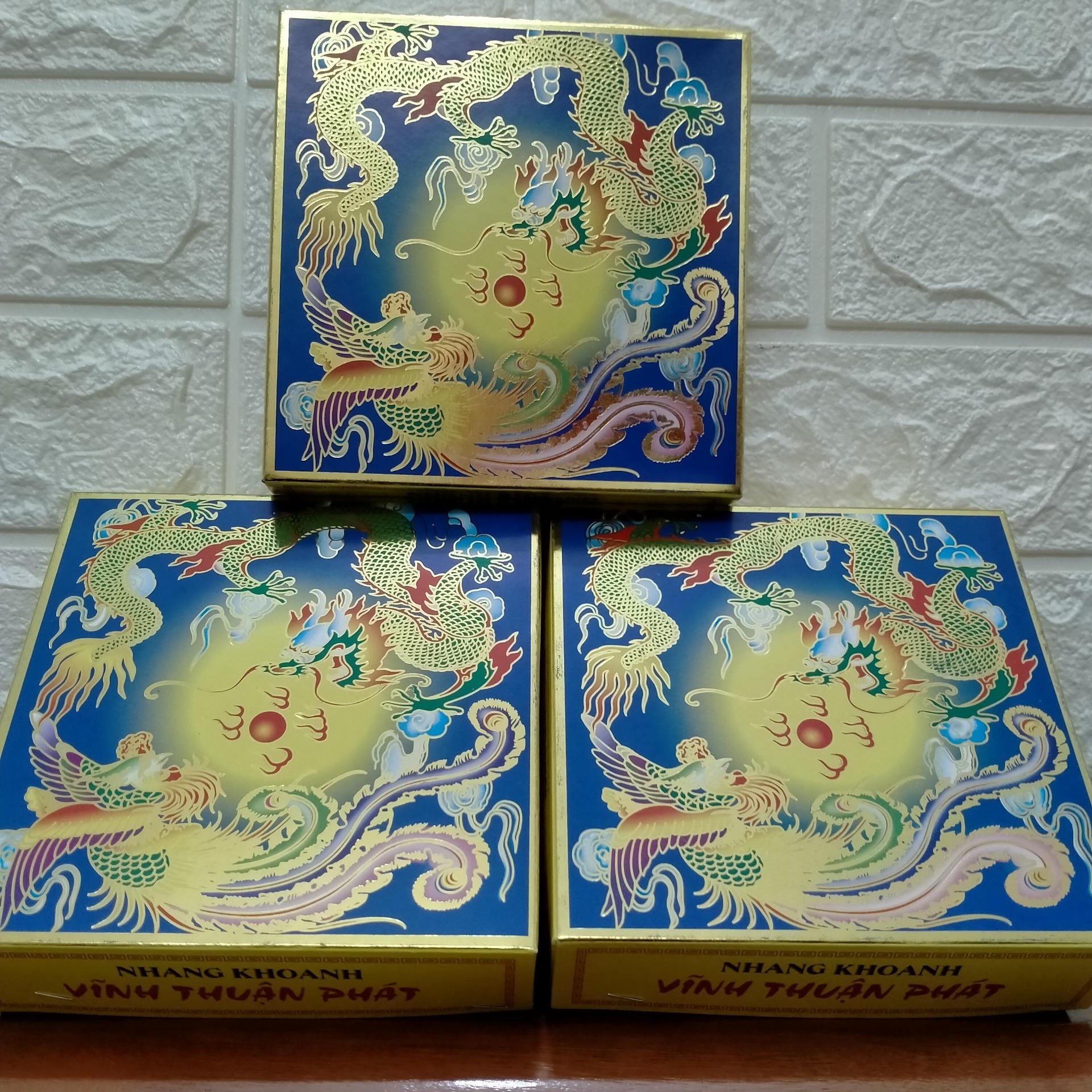 Bộ 3 hộp nhang khoanh huế ( vĩnh thuận phát , 3 hộp x 10 khoanh )