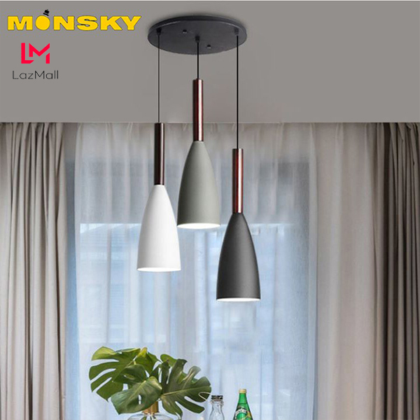 Đèn thả MONSKY KIGOT kiểu dáng hiện đại, sang trọng - kèm bóng LED chuyên dụng.