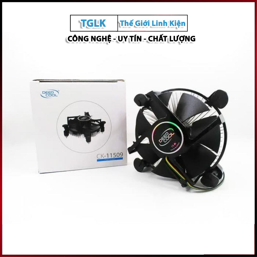 Quạt tản nhiệt fan cpu socket 1151/1150/1155 deepcool hàng mới