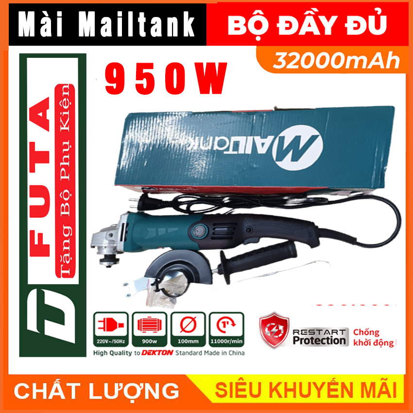 Máy mài cắt Mailtank nhật bản công tắc bóp bền vĩnh viễn - 100% dây đồng - Máy mài cầm tay - Máy cắt cầm tay