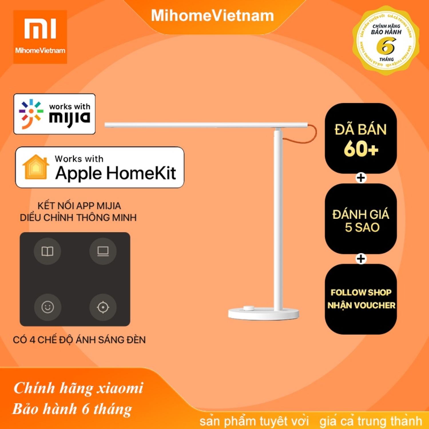 Đèn bàn 1s xiaomi đèn học thông minh xiaomi mjtd01syl
