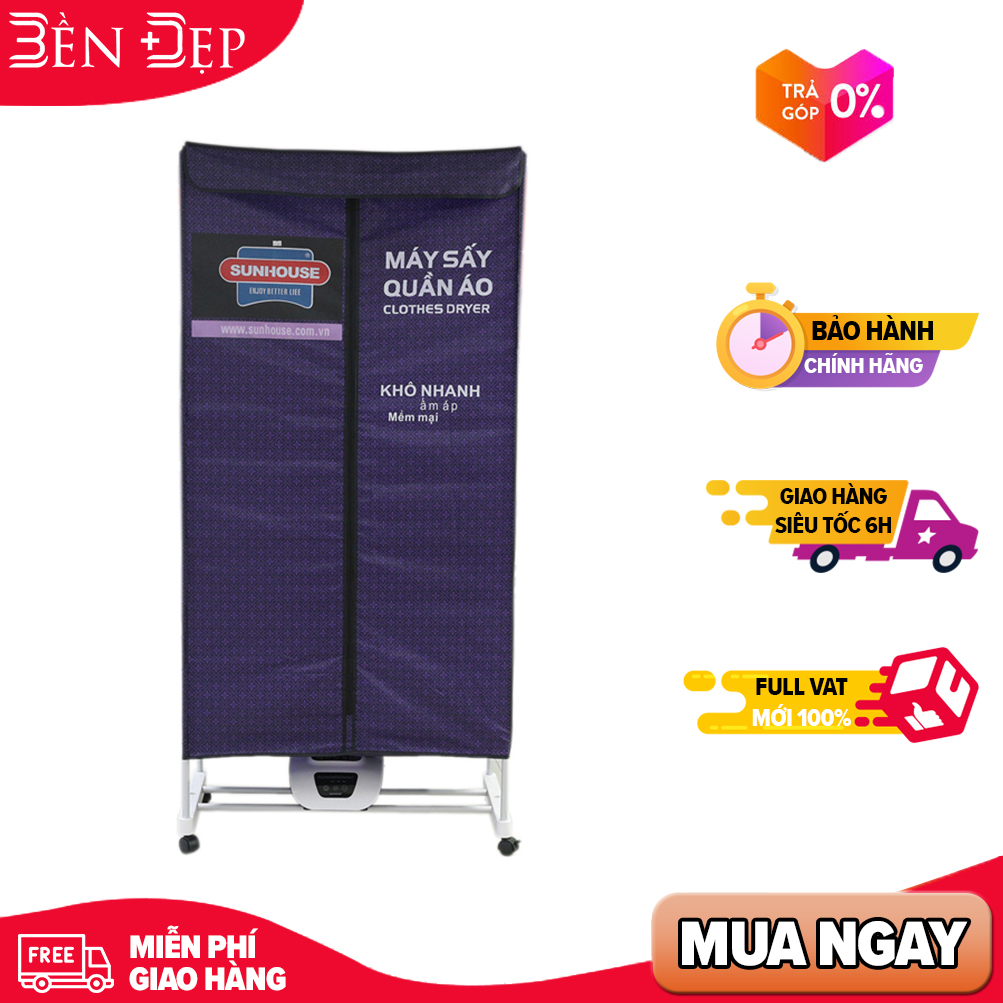 Máy sấy quần áo sunhouse shd2707