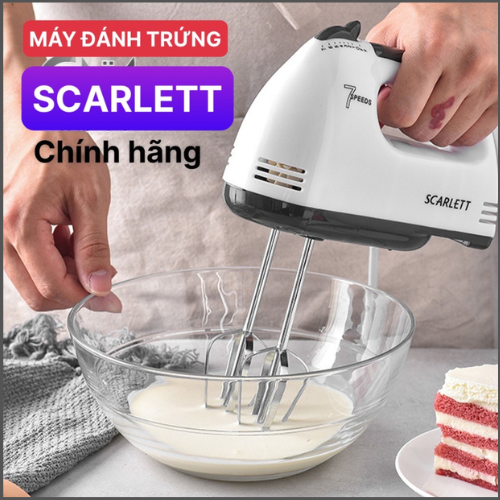 Máy đánh trứng đa năng 7 Tốc độ , máy đánh bọt cà phê, máy trộn bột, cây đánh trứng, máy nhồi bột, máy đánh kem trộn, cây đánh trứng cầm tay
