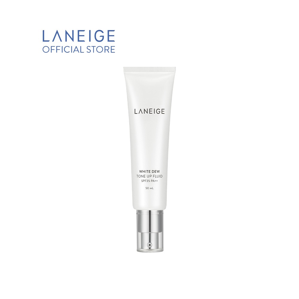 Kem dưỡng trắng nâng tone Laneige White Dew Tone Up Fluid 50ml