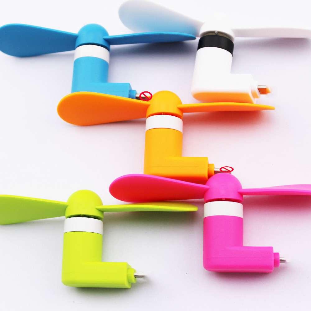 Quạt Mini 2 Cánh Rời Dành Cho Điện Thoại Android - Iphone - Quạt mini usb 2 cánh cắm chân điện thoại - Quạt điện thoại - Quạt usb, quạt điện thoại chân lightning, micro usb, micro type C - Giao màu ngẫu nhiên