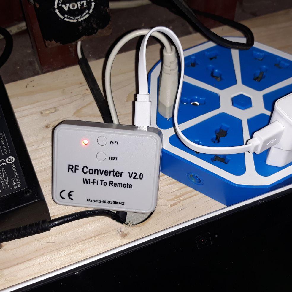 Điều khiển cửa cuốn bằng Điện thoại cho các tần số