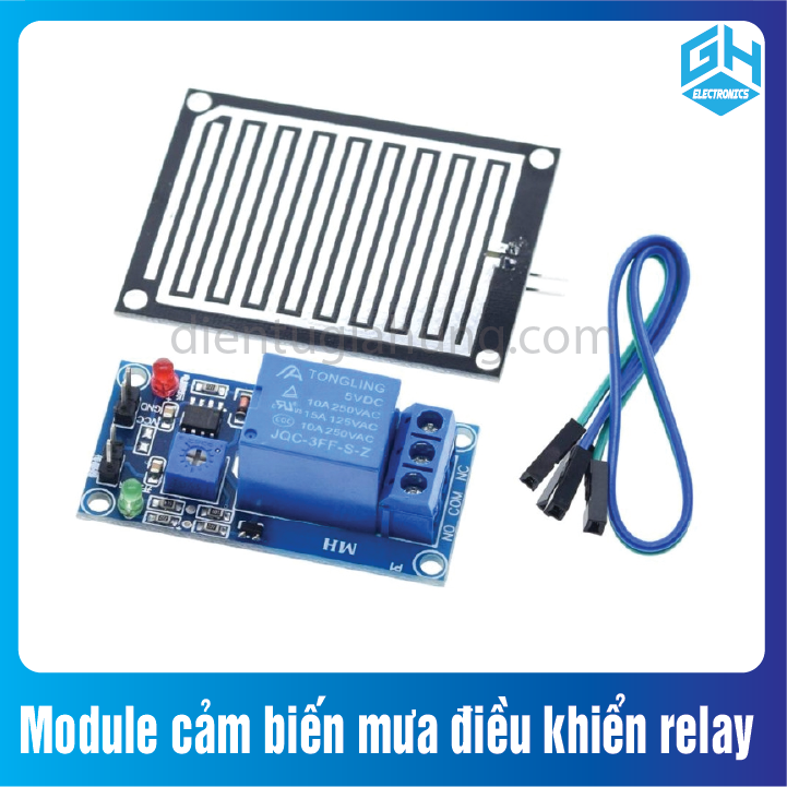 Module cảm biến mưa điều khiển relay