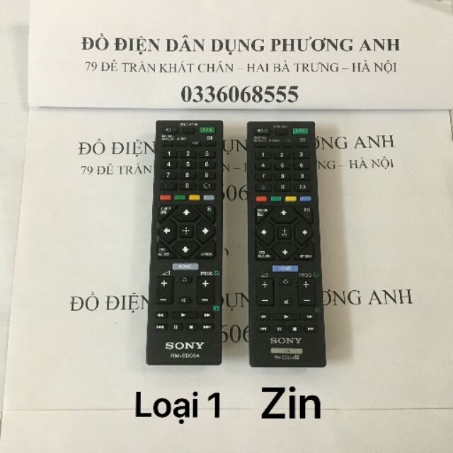 Điều khiển sony rm-ed054 hàng công ty