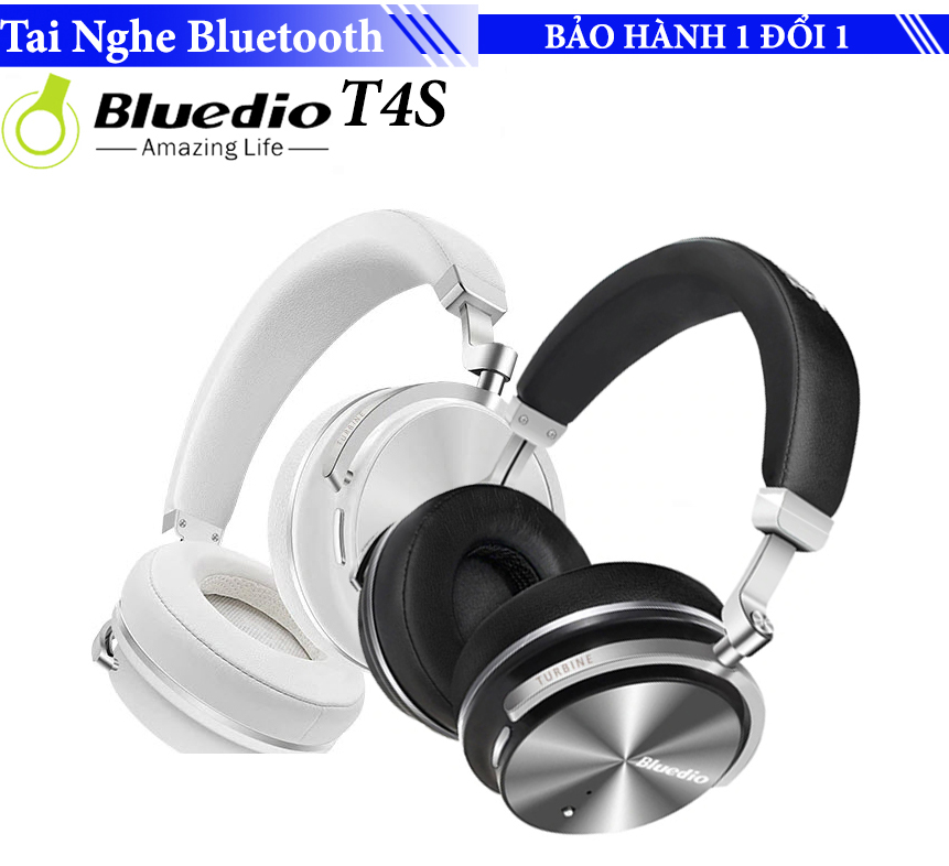 Tai nghe chống ồn Bluetooth Hifi Bluedio T4S - Phiên bản cao cấp Superior Version