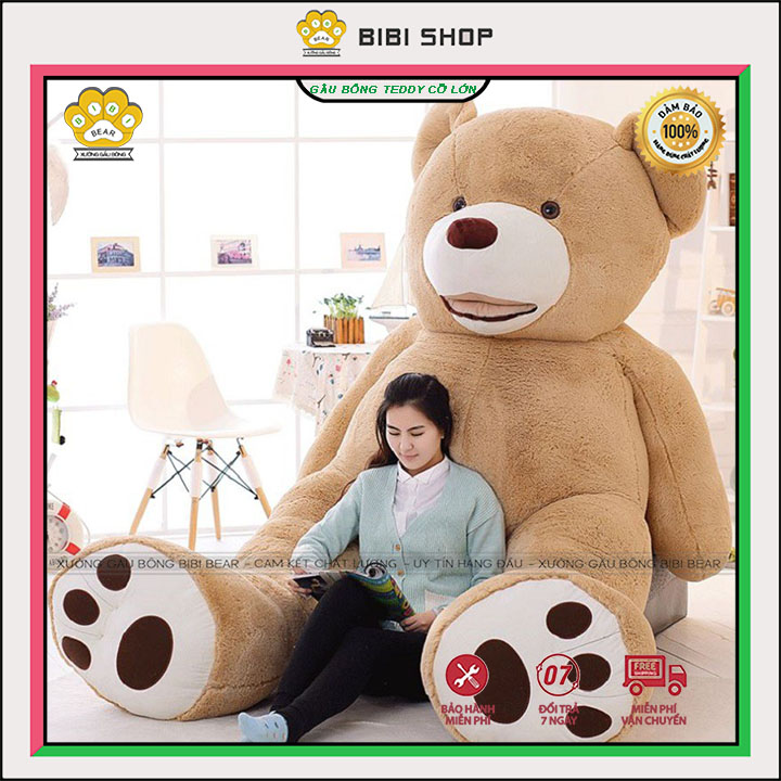 Thú nhồi bông teddy cỡ lớn, gấu bông cao cấp