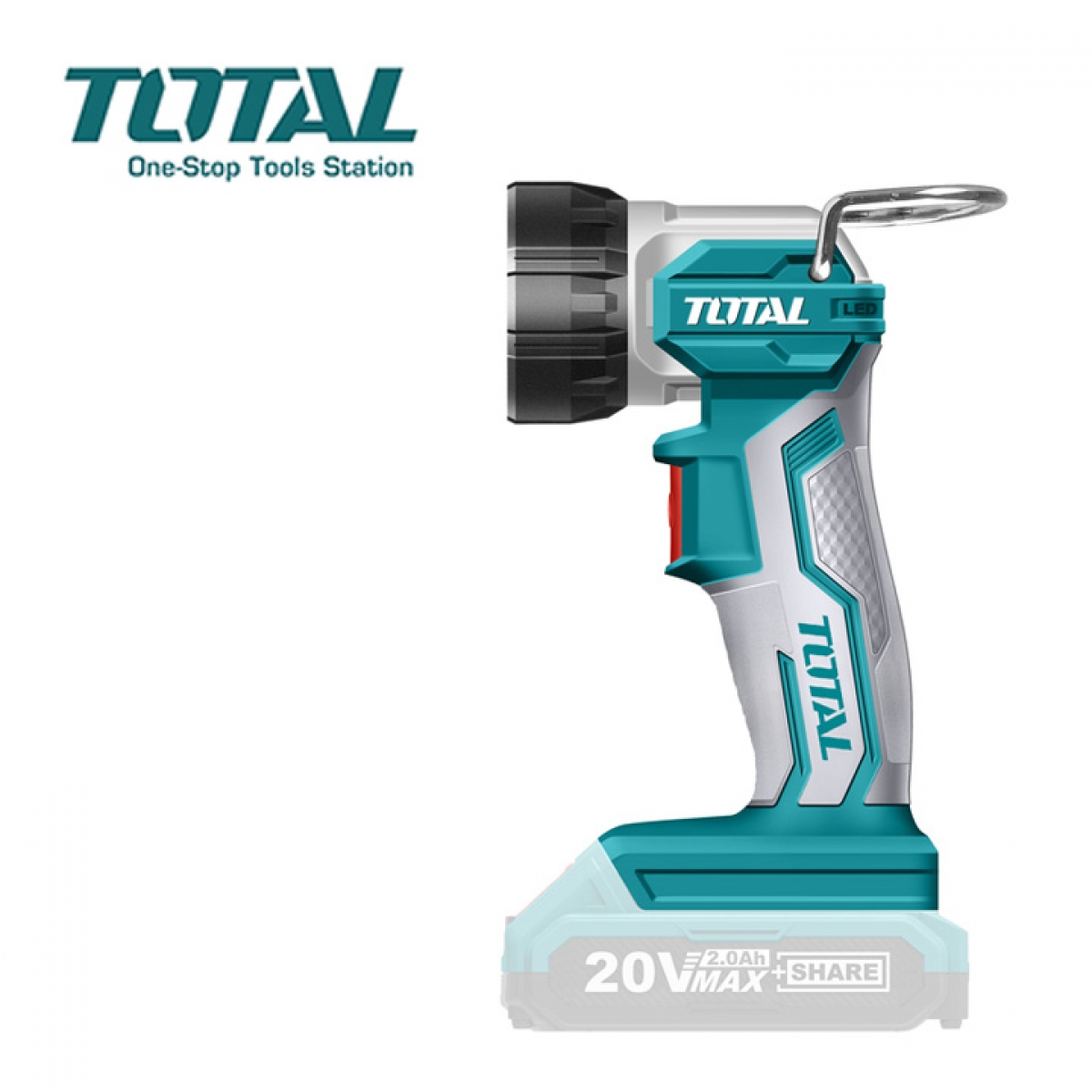 20v đèn led cầm tay làm việc dùng pin total twli2001