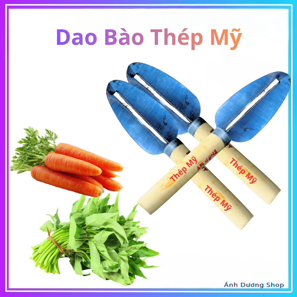 Combo 3 Cây Dao Bào Thép Mỹ – Dụng Cụ Bào Rau Củ Nhà Bếp Siêu Tiện Lợi
