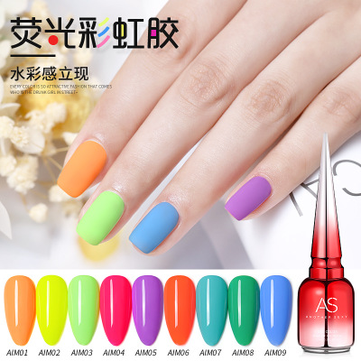 Sơn gel AS bền màu cực kì mướt 15ML (dành cho tiệm nail chuyên nghiệp) - AIM - BUM STORE