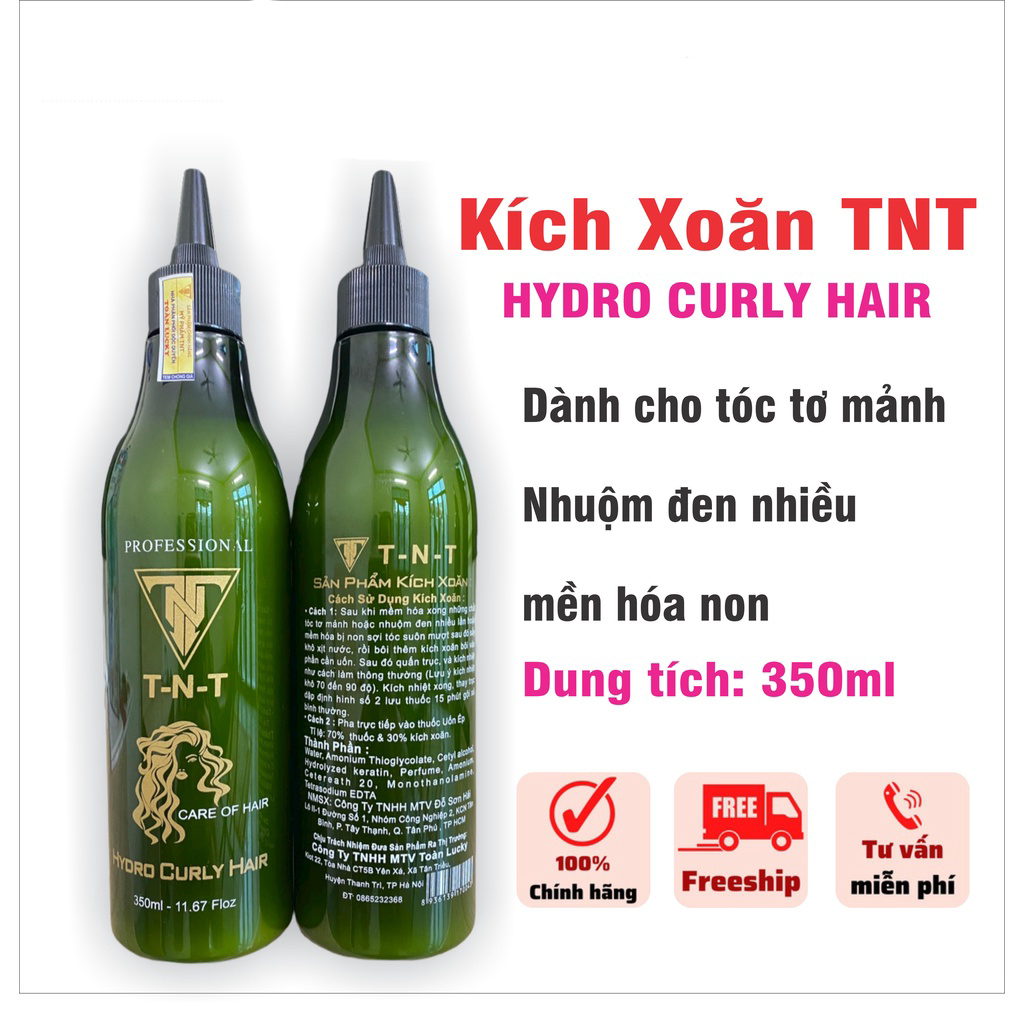 Kích xoăn tóc hydro curl hair tnt 350ml camy shop68