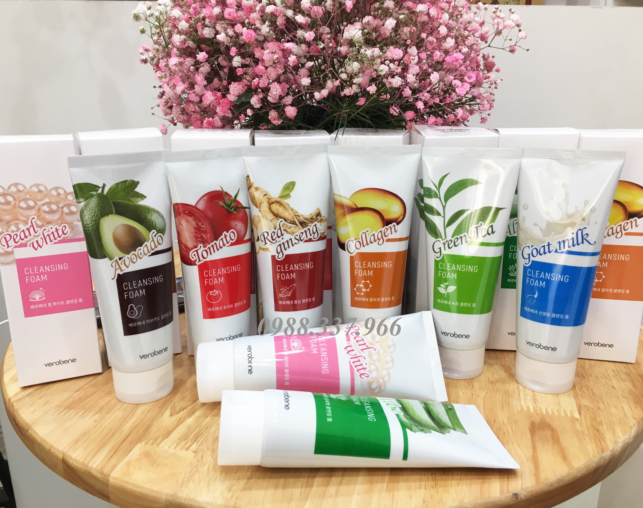 SỮA RỬA MẶT VEROBENE KOREA HÀN QUỐC