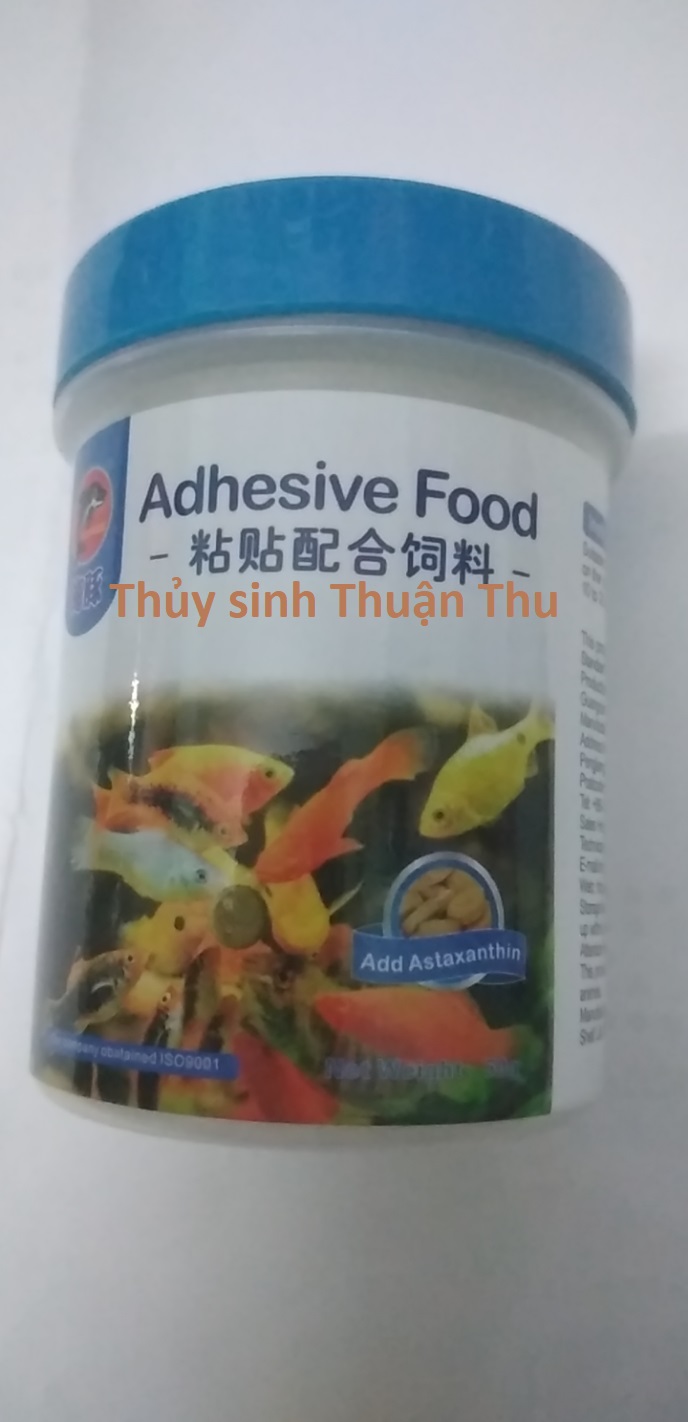 Thức ăn cám dán kính cho cá - Thức ăn cho cá cảnh cá neon cám cá heo 50gr