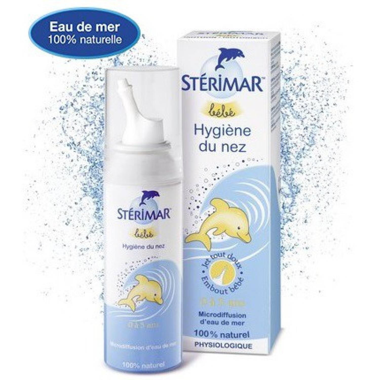 Dung dịch nước muối xịt mũi cho trẻ em Sterimar