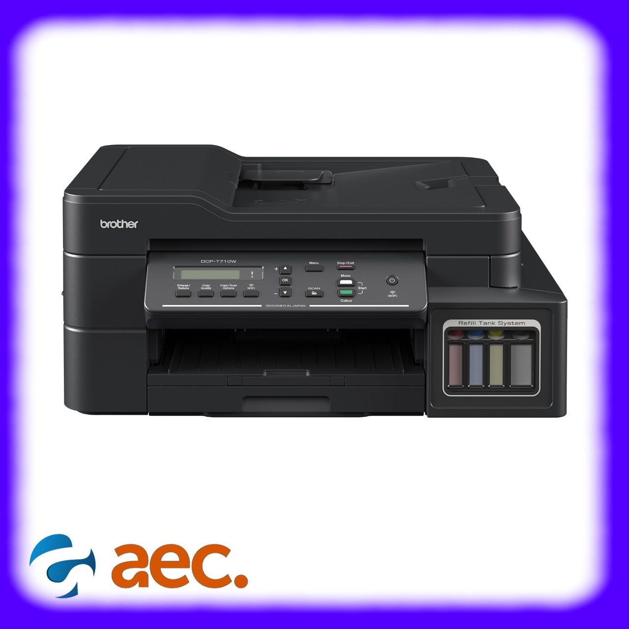 Máy in phun màu brother dcp-t720dw + kèm mực chính hãng
