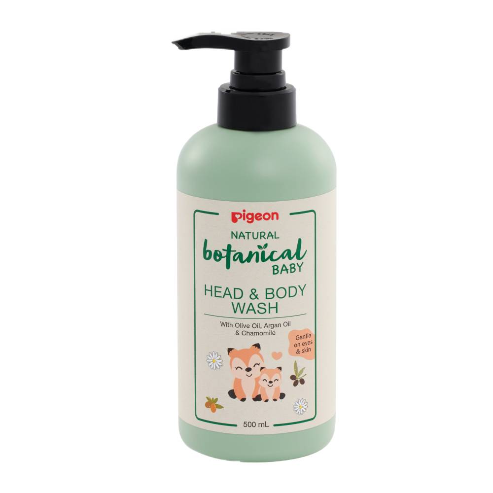 Sữa Tắm Pigeon Gội Toàn Thân Cho Bé Natural Botanical 500ml