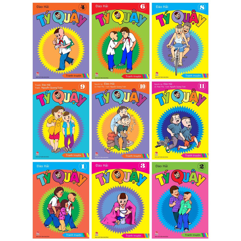 Truyện tranh tý quậy- đào hải - nxb kim đồng