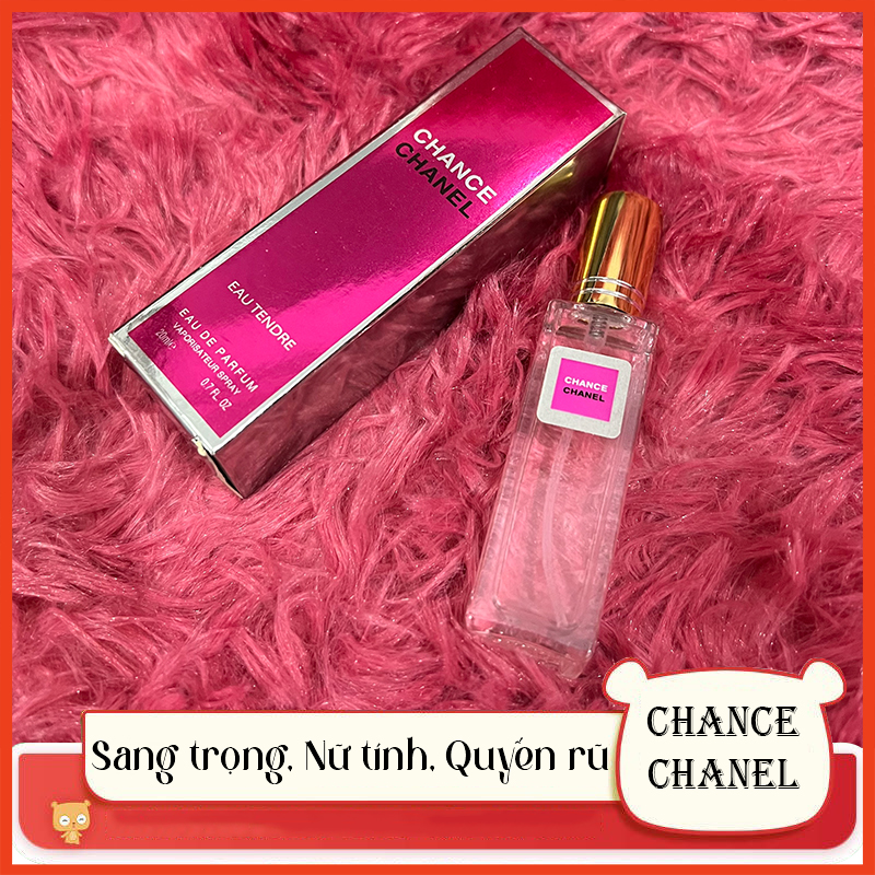 Nước hoa nữ mini Chance Chanel chai chiết chính hãng 20ml mẫu 5D