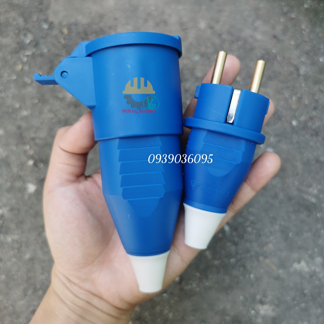 Combo Ổ Cắm Điện Công Nghiệp Di Động Và Phích Cắm Chống Nước IP54 Tiêu Chuẩn Châu Âu