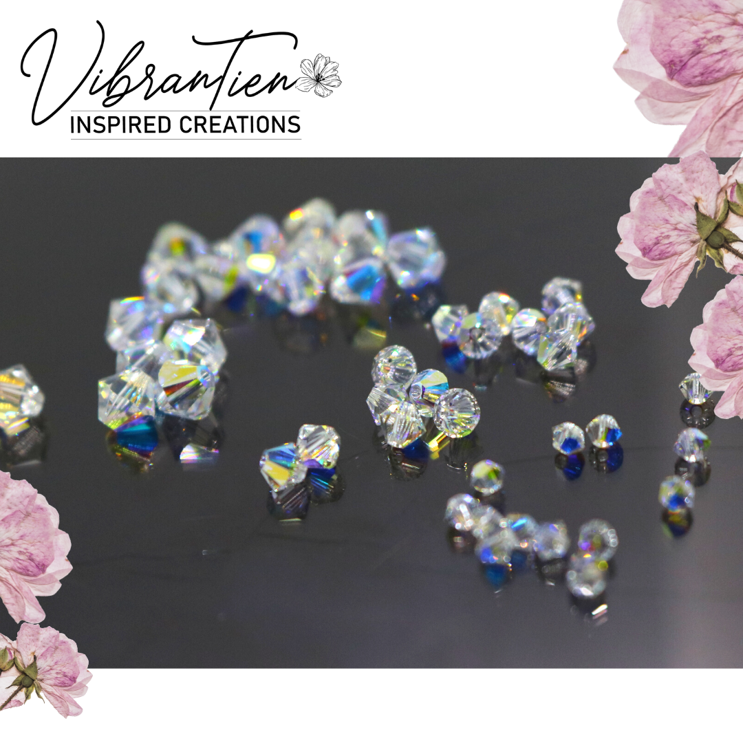 Combo Pha lê Swarovski nón 3mm/4mm/6mm/8mm/10mm