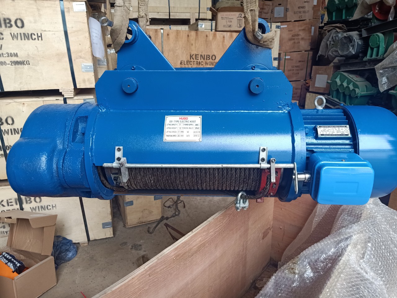 Pa lăng cáp điện CD1 2 tấn 6m