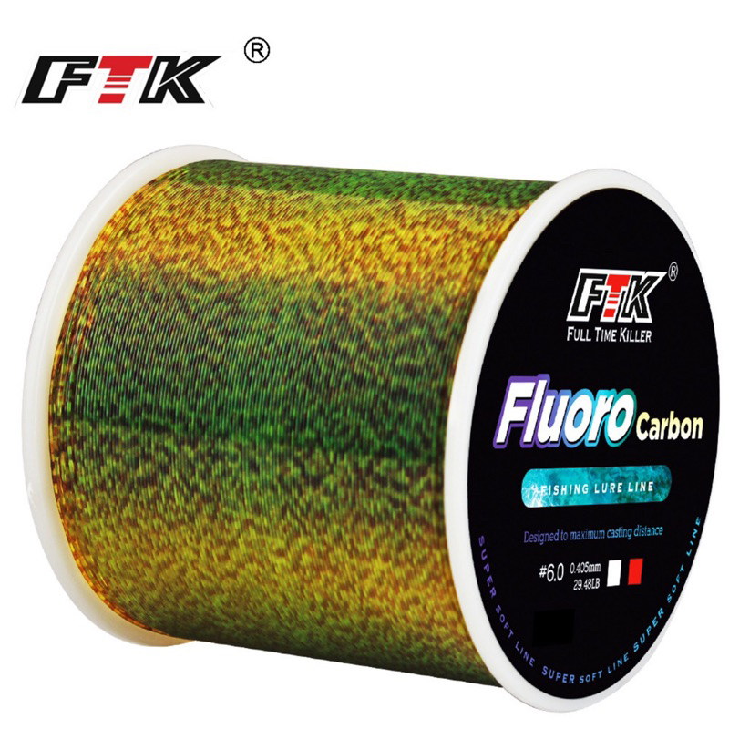 cước câu FTK Fluoro carbon 3D tàng hình 500m siêu hot cước thuộc hàng cao cấp..chuyên câu bao lực là sản phẩm