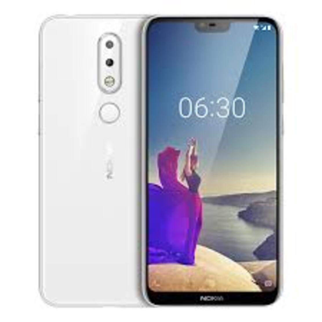 Điện thoại nokia x6 máy 2sim ram 4g/64g chính hãng, bảo hành 12 tháng